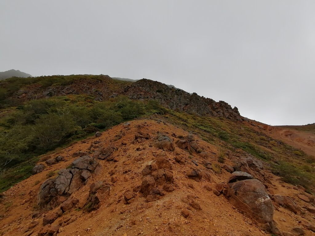 Vistes de la muntanya a prop de Nasudake