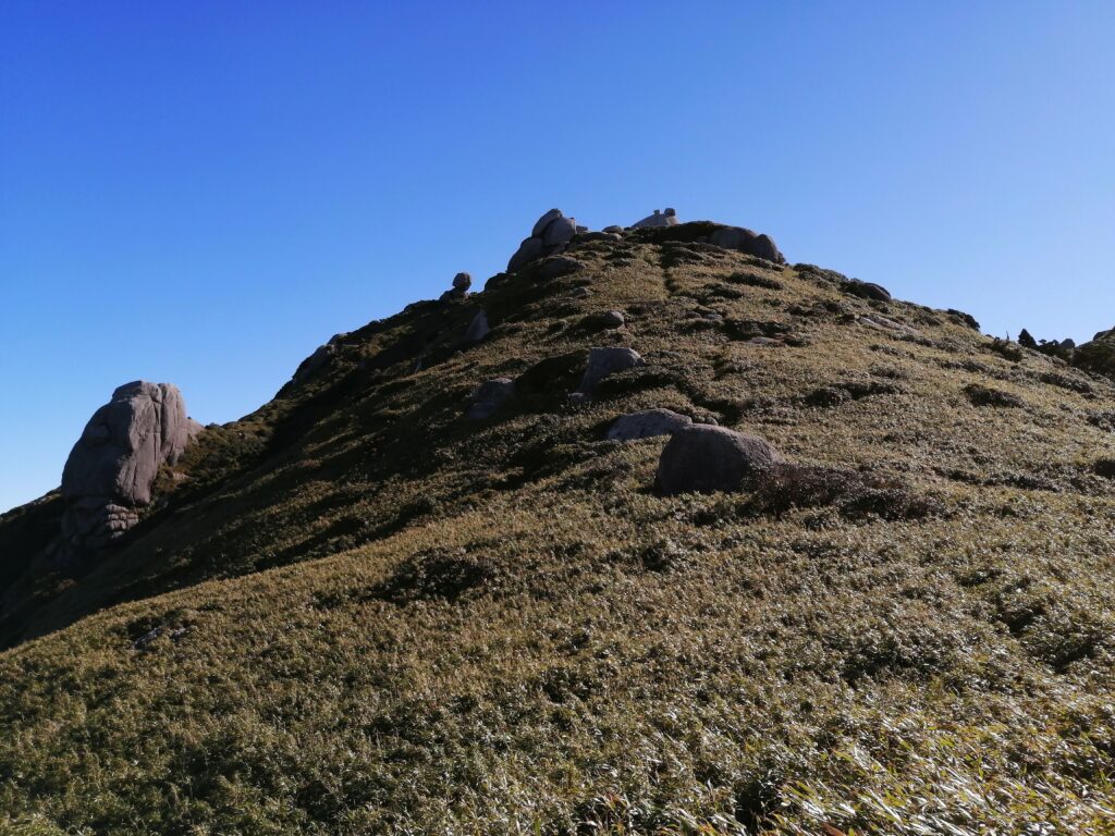 Camí d'aproximació del cim de Miyanoura