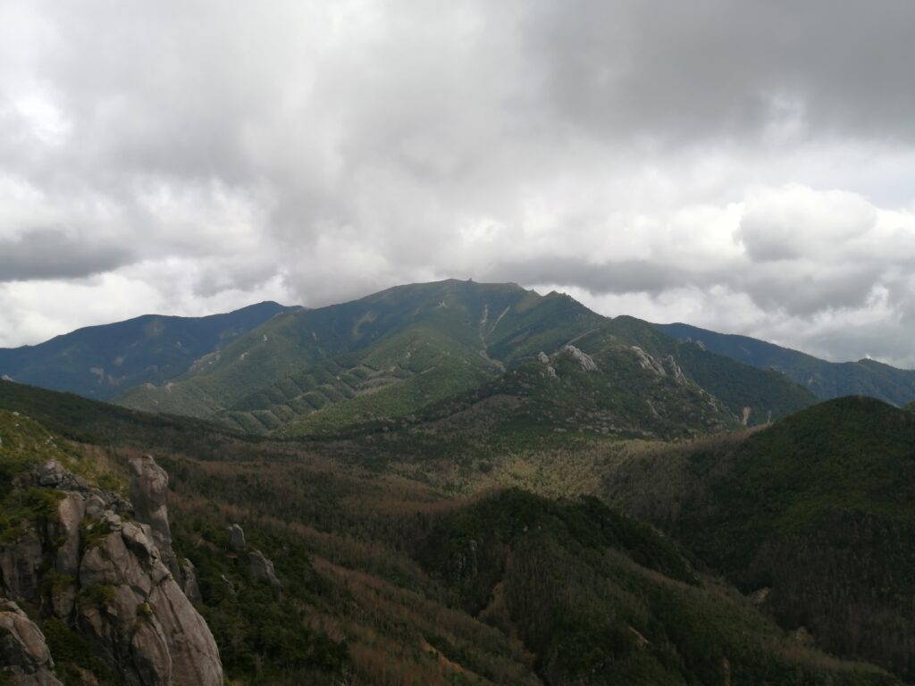 Vistes des del cim de Mizugaki