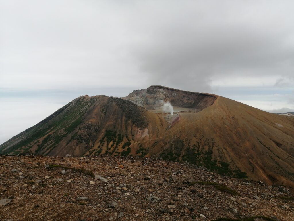 Meakan vist des de Akan-Fuji