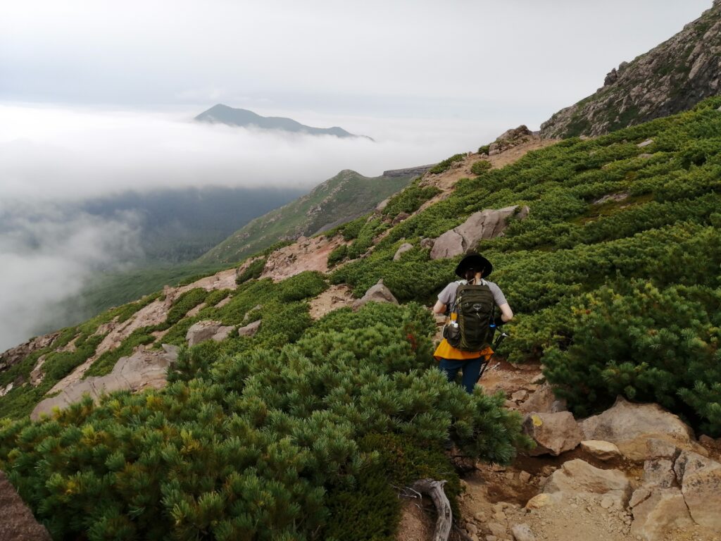 Camí de descens de Meakan (o ascens, depèn d'on comencis)