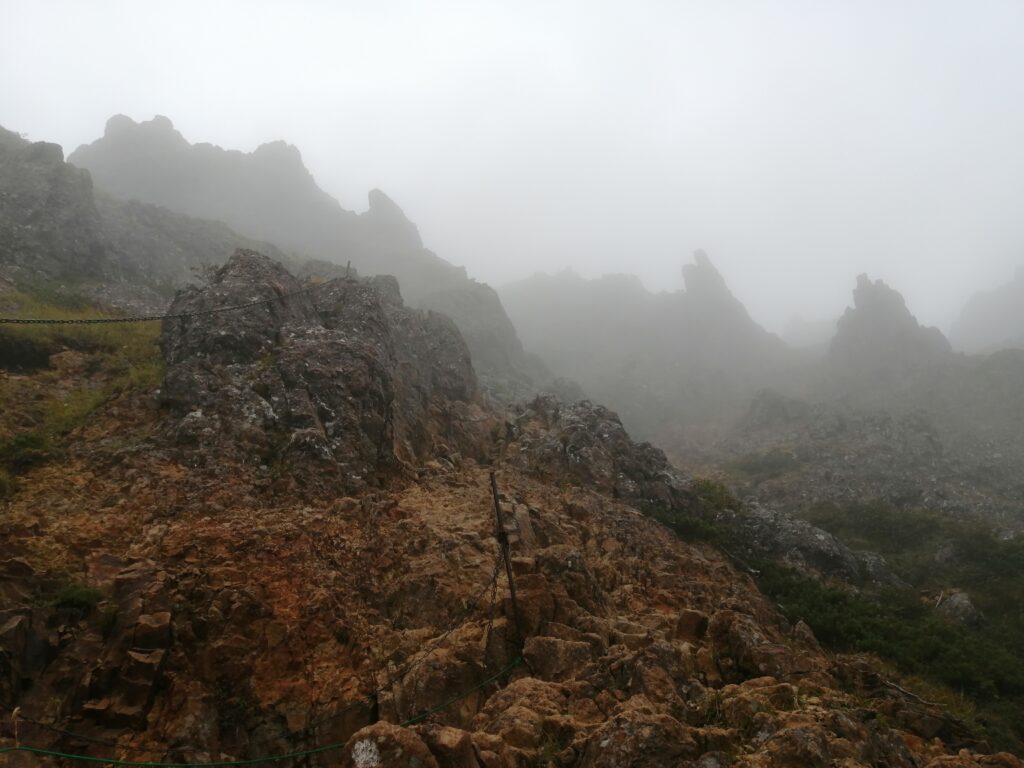 Camí tècnica de pujada a Akadake