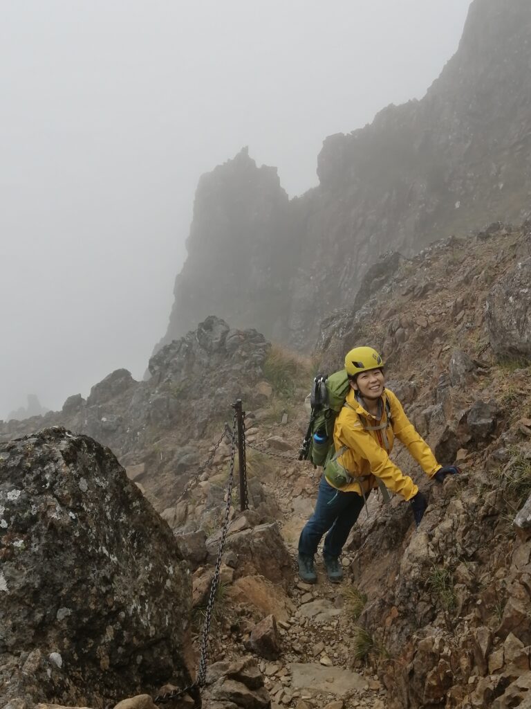 Primer ascens tècnic, a Akadake