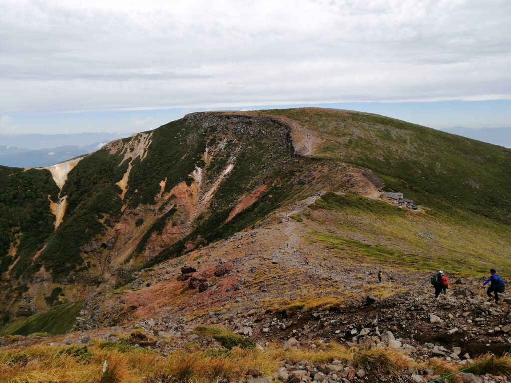 Camí a prop de Iodake, a la cresta de Yatsugatake