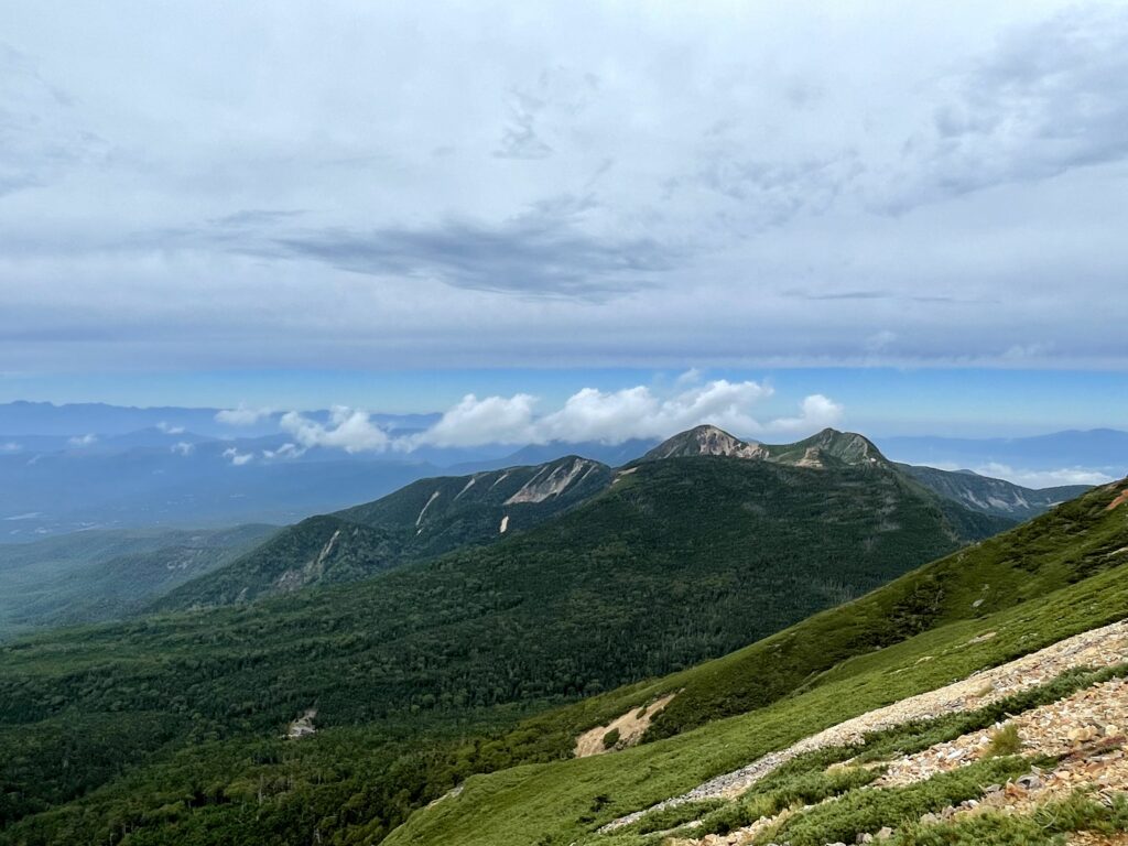 Vistes des de Iodake, a Yatsugatake