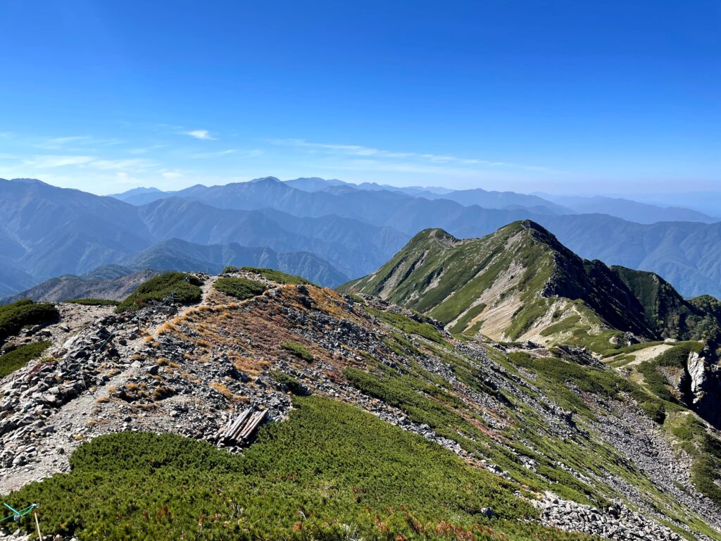 Vistes des del cim de Kosenjo