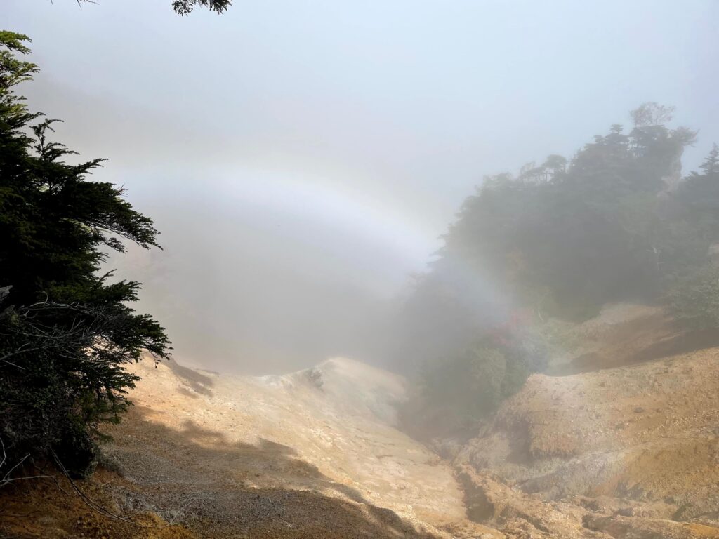 Arc de sant Martí al camí de descens