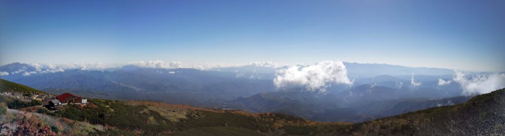 Vistes des del camí a Ontake