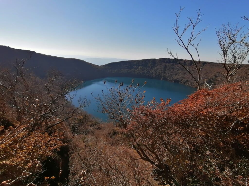 Fulles tardorenques a l'estany Onami