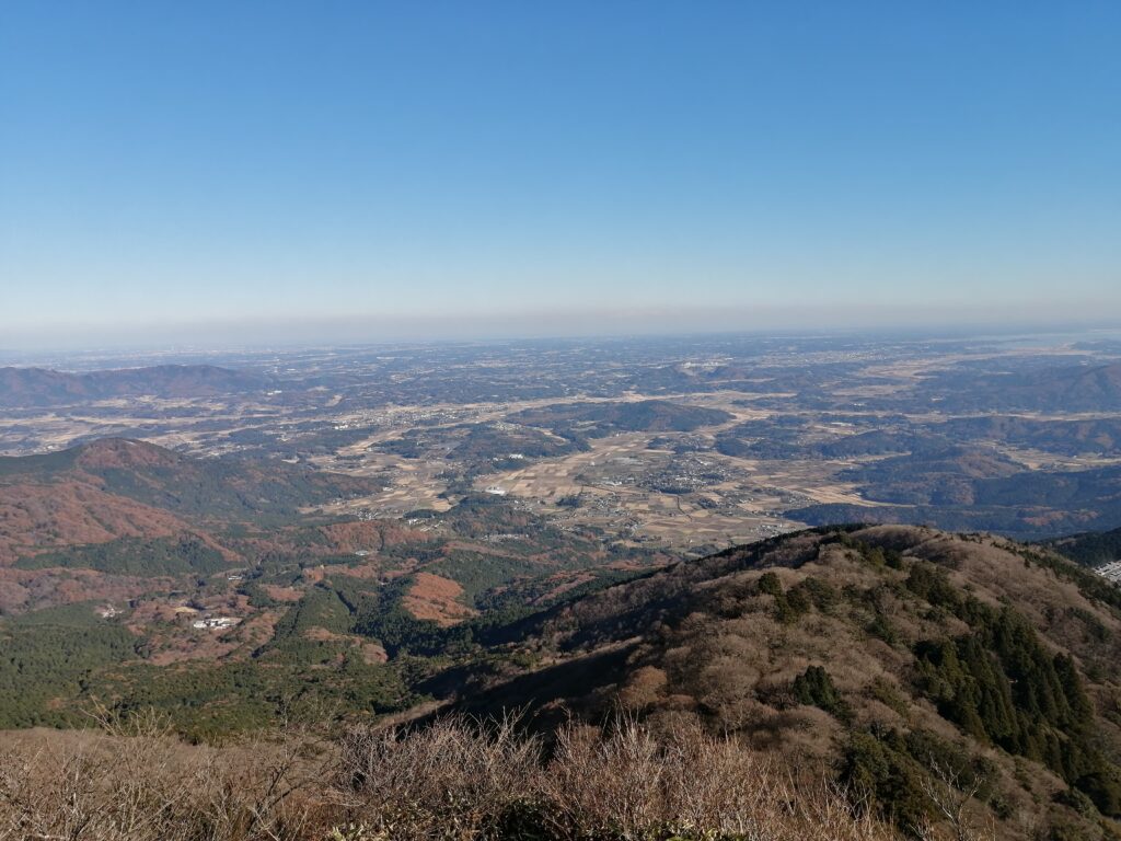Vista de Ibaraki des del cim de Tsukuba