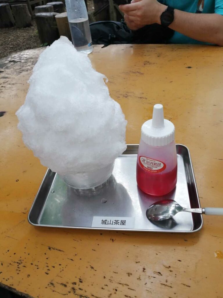 Kakigori al cim de Kobotoke