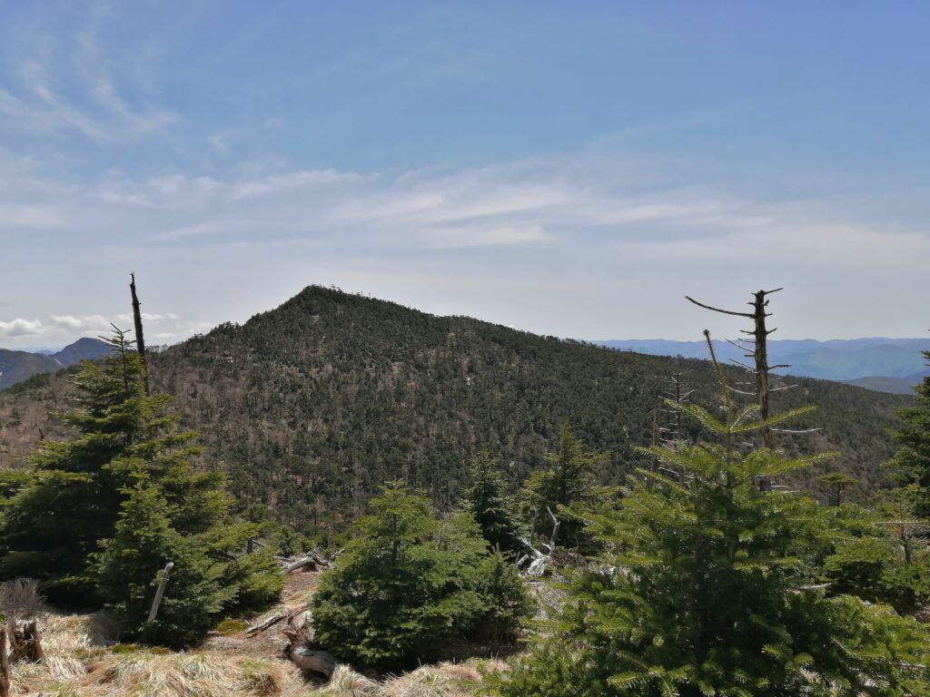 Vista de Hakkyogatake des de Misen