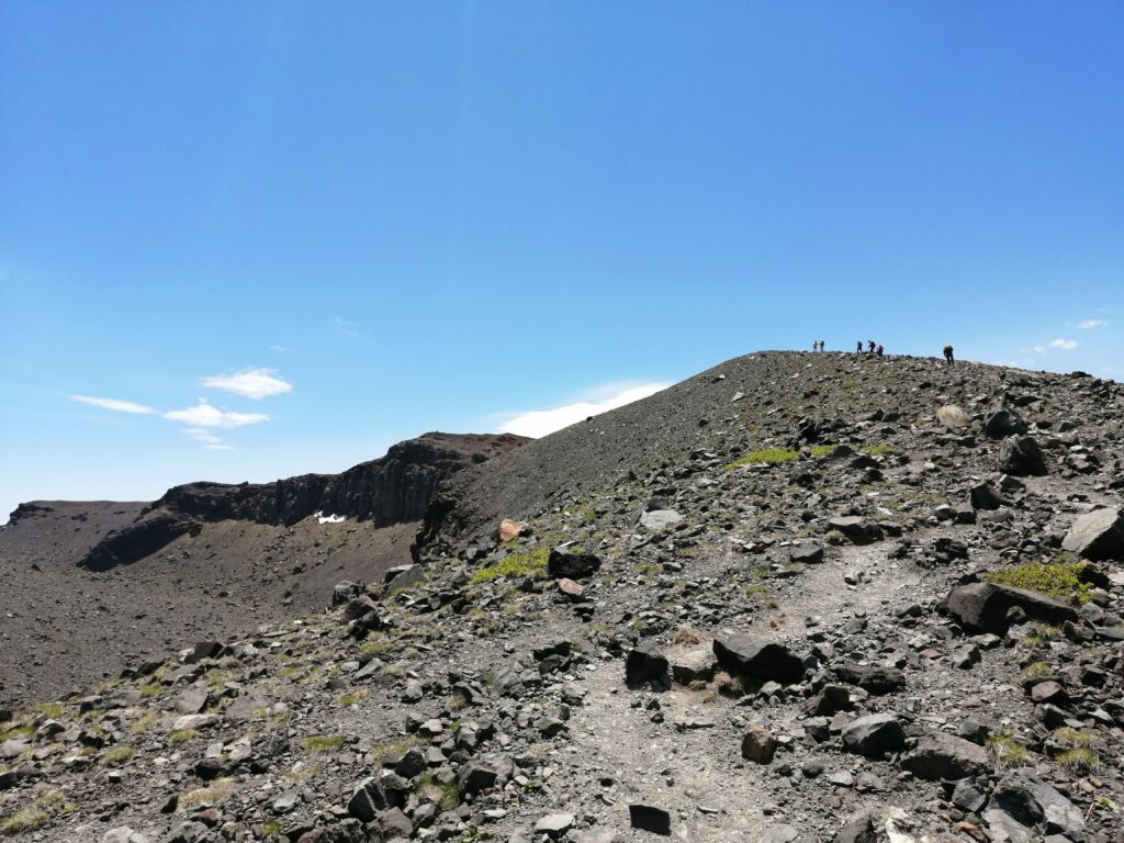 Vista de Maekakesan, que substitueix a Asama com a hyakumeizan