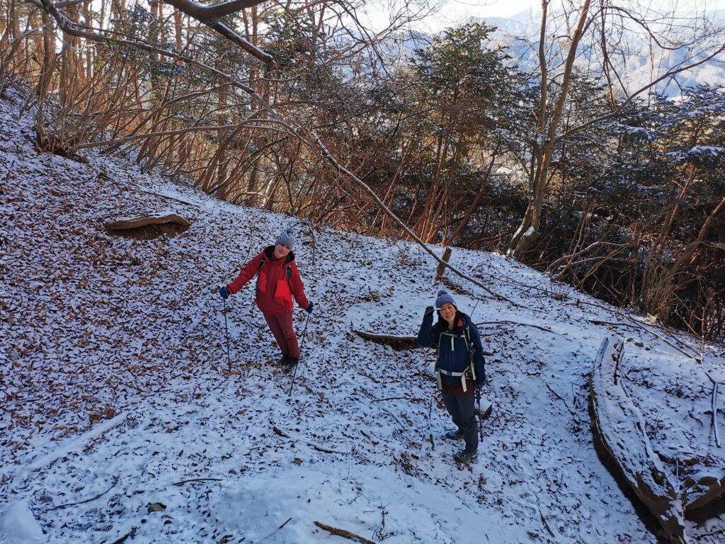 Camí nevat a Momokura
