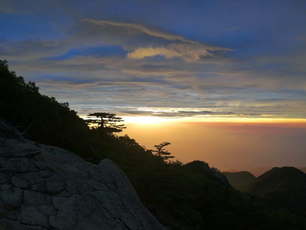 Sortida de sol a Jizōdake 