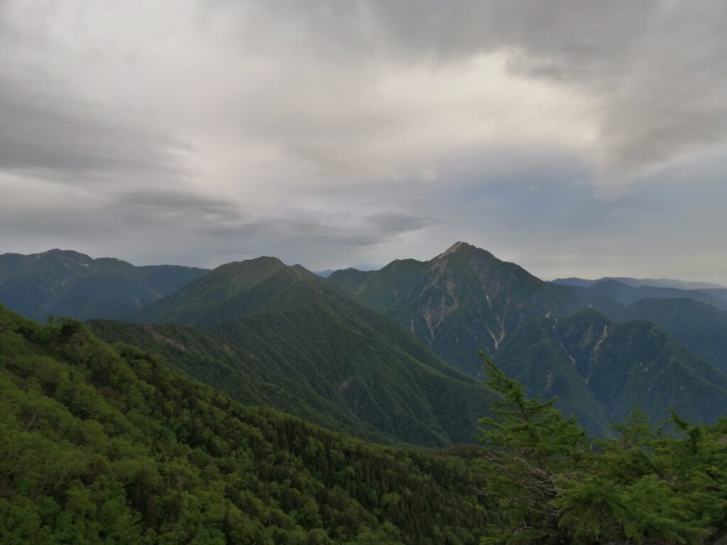 Vistes del Minami Alps des de Hoo-san
