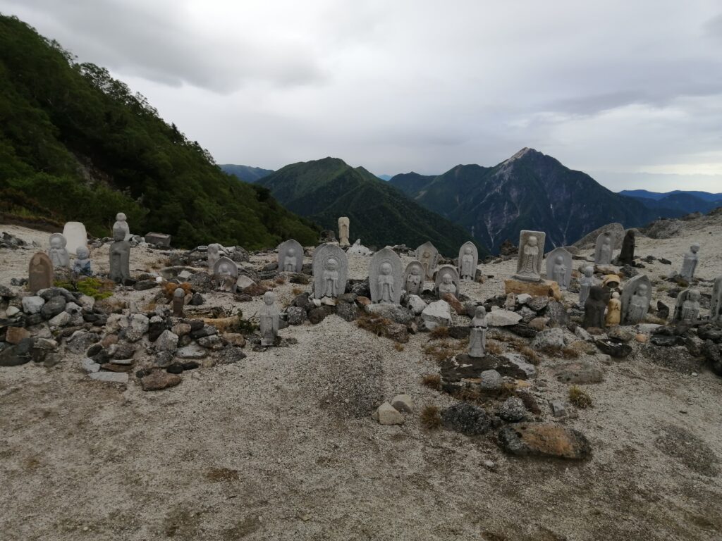 Estàtues de Jizos a Jizōdake