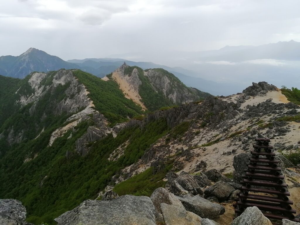Vistes de Jizōdake des de Kannondake