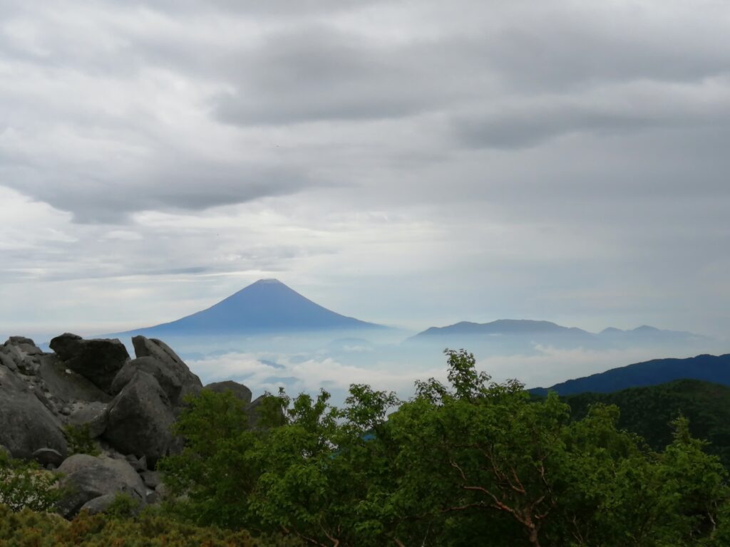 Vista del mont Fuji de Hoo-san